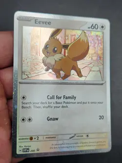Eevee SVP 200 Cosmos Holo Black Star Promo Pokemon TCG - Image 3