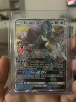 Pokemon TCG Suicune GX Sun & Moon - Lost Thunder 60/214 Holo Ultra Rare - Image 1