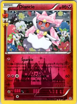 Diancie RC22/RC32 Generations: Radiant Collection Pokemon TCG NM Holo - Image 1