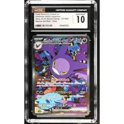 CGC 10 Team Rocket's Crobat ex #127/098 Pokemon Glory of the Rocket Gang - Image 1