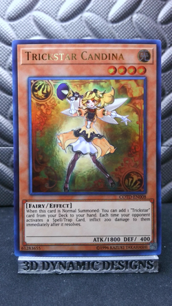 | Yugioh Trickstar Candina COTD-EN008 Ultra Rare Code Of The Duelist NM 🔥 | - Image 1