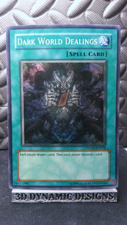 | Yugioh Dark World Dealings STON-EN038 Super Rare Strike Of Neos LP 🔥 | - Image 1