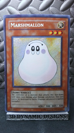 | Yugioh Marshmallon PP01-EN003 Secret Rare Premium Pack 1 LP 🔥 | - Image 1