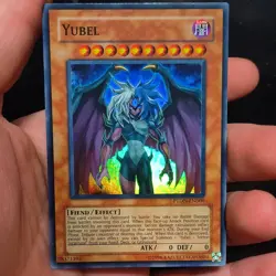 Yu-Gi-Oh! Yubel PTDN-EN006 Phantom Darkness Effect Holo Super Rare Konami Fiend - Image 1