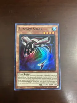 Buzzsaw Shark OP26-EN007 OTS Tournament Pack 26 Unlimited Super Rare Near Mint - Image 1