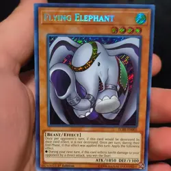 Yu-Gi-Oh! Flying Elephant BLRR-EN003 Battles Legend 1st Secret Holo Konami - Image 1