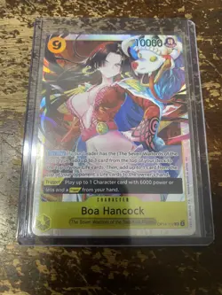 Boa Hancock SR - OP14-112 The Azure Sea's Seven Foil English VHTF PACK FRESH - Image 1