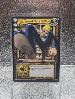 The Top Notch Chef Of The Ocean - Sanji - One Piece CCG - Bandai - 2005 -Vintage - Image 1