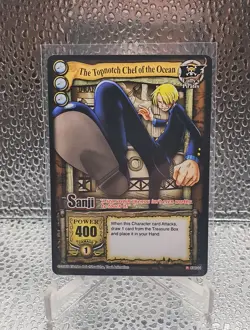 The Top Notch Chef Of The Ocean - Sanji - One Piece CCG - Bandai - 2005 -Vintage - Image 2