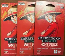 Lot Of 3x One Piece OP13 Sleeved Booster Packs - 3x OP13 - Sealed English - Image 3