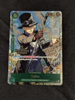 Sabo OP09-027 3rd Anniversary Winner OP09-027 One Piece TCG | French MINT - Image 1