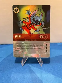 Stitch - Abomination (Alternate Art) 21/P1 Disney 100 Lorcana Promos Holo - Image 1
