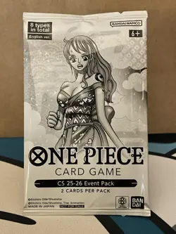 CS 25-26 Event Pack English Sealed - One Piece Promotion Cards (OP-PR) - Image 1
