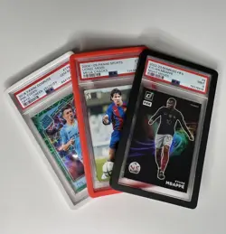 Graded Card Protector for Standard PSA/MGC Slabs - Red Silicone Bumper - Image 3