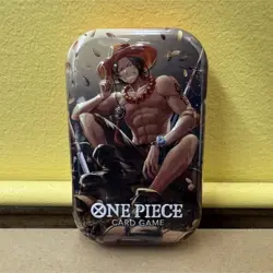 Bandai Namco One Piece Card Game Tin Pack Set Vol.2 Promo Ace Kit - Image 1