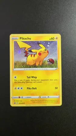 Pikachu SWSH039 Black Star Promo Pokemon Card TCG - Image 1