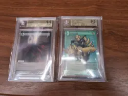 FFTCG Final Fantasy TCG Vincent and Cloud Cards BGS 9.5 - Image 1