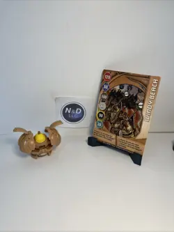 Bakugan Clayf B2 Tan Subterra 700G New Vestroia Legendary Soldier With Card RARE - Image 1