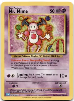Mr. Mime Classic Collection Trading Card Game Classic 013/034 NM - Image 1