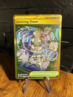 Jamming Tower 243/182 Single Raw Card Destined Rivals Pokemon - Image 1