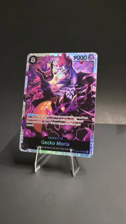 ENGLISH Gecko Moria OP06-086 One Piece Card Game TCG Super Rare SR - Image 1