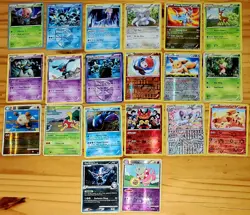 Lot Of 20 Vintage Holos And Non Holo Rares And Promos Pokemon Cards LP To HP - Image 1