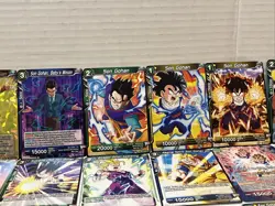 Son Gohan Assorted Lot Of 39 Dragon Ball Z Cards Rare Holo Uncommon Common - Image 3