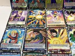 Son Gohan Assorted Lot Of 39 Dragon Ball Z Cards Rare Holo Uncommon Common - Image 5