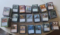 Magic The Gathering Huge Bulk Card Lot 2300+ Cards! C, UC,Rares & Foils NM,LP,MP - Image 1