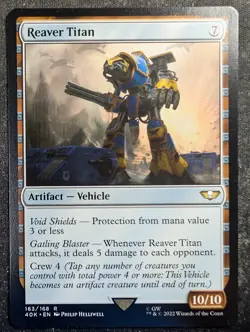 Reaver Titan - Warhammer 40K Commander (MTG) - Image 1