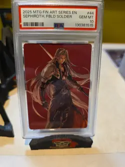 Magic The Gathering Final Fantasy Sephiroth Fabled Soldier Art 44/53 PSA 10 - Image 1