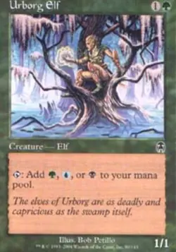 Urborg Elf - Apocalypse #90/143 MTG Magic The Gathering - Image 1