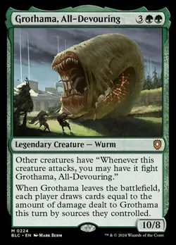 Grothama, All-Devouring BLBC NM MTG - Image 1