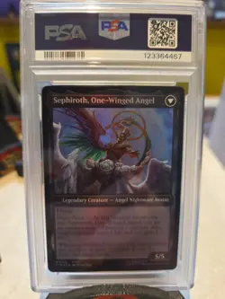 Magic The Gathering Final Fantasy Sephiroth Fabled Soldier Foil 0115 PSA 10 - Image 2