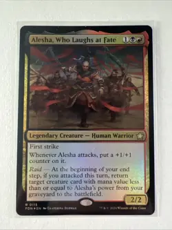 Alesha, Who Laughs at Fate Foundations Foil - Image 1