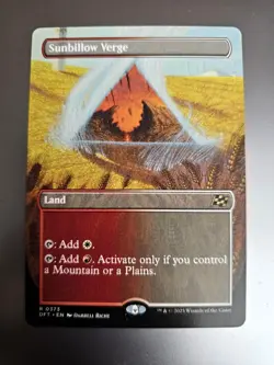 Magic the Gathering #373 Sunbillow Verge - Image 1