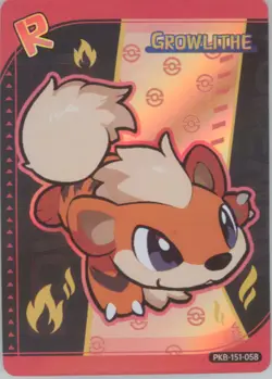 PokeBaby Pokemon Fan Art Set #R Growlithe - Image 1