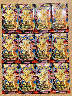 12x Pokemon TCG Ascended Heroes Booster Packs Lot - New Sealed Loose - Image 1