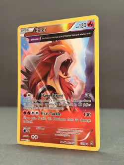 Entei 15/98 Reverse Holo Rare XY Ancient Origins Pokemon TCG LP - Image 3