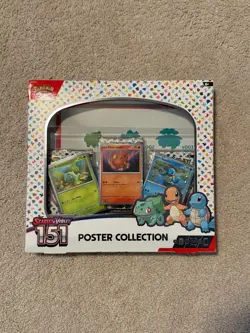 Pokemon TCG Scarlet & Violet 151 Poster Collection BRAND NEW SEALED Pokemon 820650853166 - Image 1