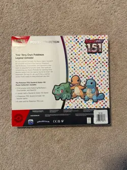 Pokemon TCG Scarlet & Violet 151 Poster Collection BRAND NEW SEALED Pokemon 820650853166 - Image 2