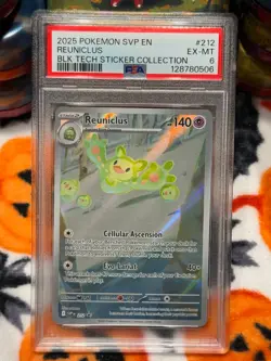 PSA 6 Reuniclus 212 SVP Black Star Promo Pokemon Black Bolt White Flare - Image 4