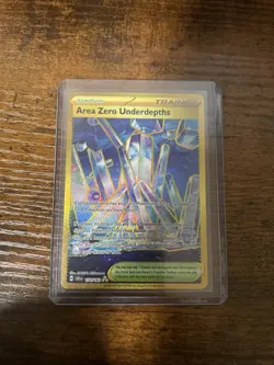 2024 Pokemon Stellar Crown - Area Zero Underdepths 174/142 - Hyper Rare - Image 2