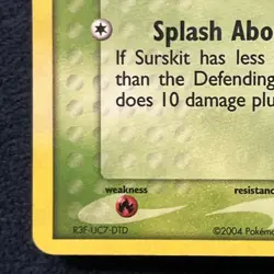 2004 Pokemon TCG - Surskit 76/101 EX Hidden Legends - Vintage Reverse Holo - Image 5