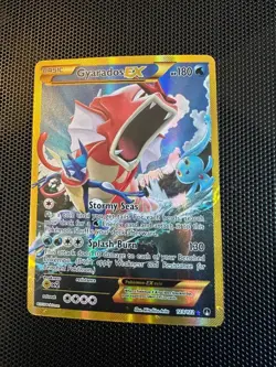 2016 Pokemon XY Breakpoint - Gyarados GX #123 Secret Rare - Image 1