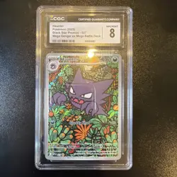 CGC 8 - Pokemon Mega Gengar ex Mega Battle Deck Haunter #27 PROMO - Image 1