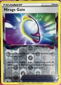 Mirage Gate Reverse Holo - 163/196 - Lost Origin Pokemon 2022 - Image 1
