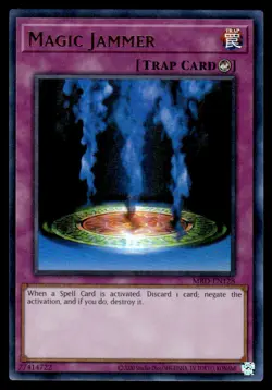 Yu-Gi-Oh TCG Metal Raiders (25th Anniversary Edition) #MRD-EN128 Magic Jammer UR - Image 1