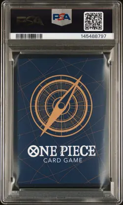 2022 One Piece OP01-025 Pre Errata HOLO WHEEL RORONOA ZORO Alternate Art PSA 10 - Image 2