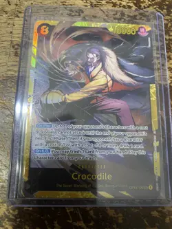 One Piece - The Azure Sea's Seven - Crocodile SEC - OP14-120 - NM VHTF IN HAND - Image 1